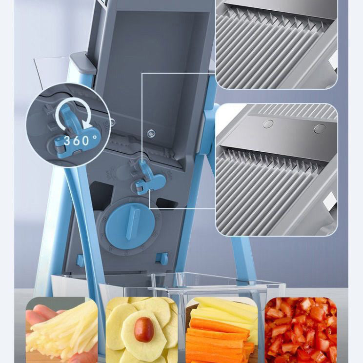 Multifunctional Vegetable Chopper and Fruit Slicer Set
