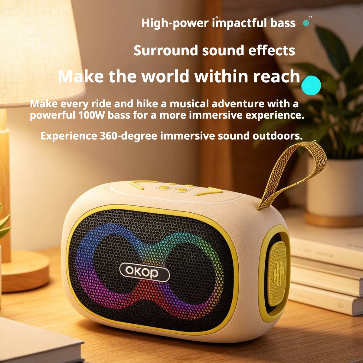 Wireless Bluetooth Speaker Portable Long Battery Life