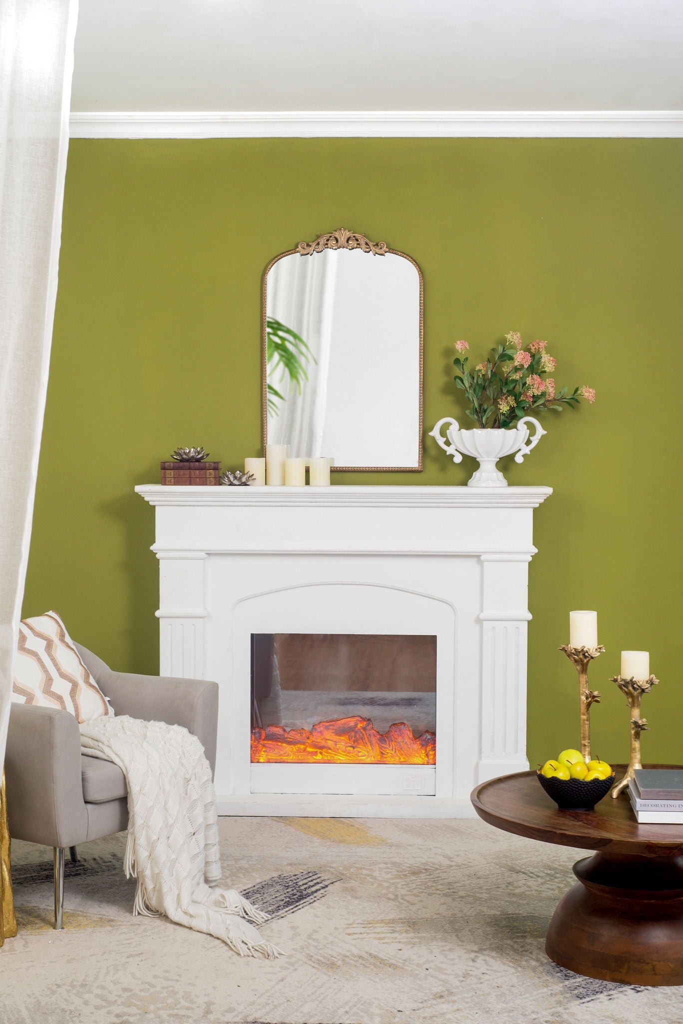 Arch Mirror, Baroque Inspired Wall Decor