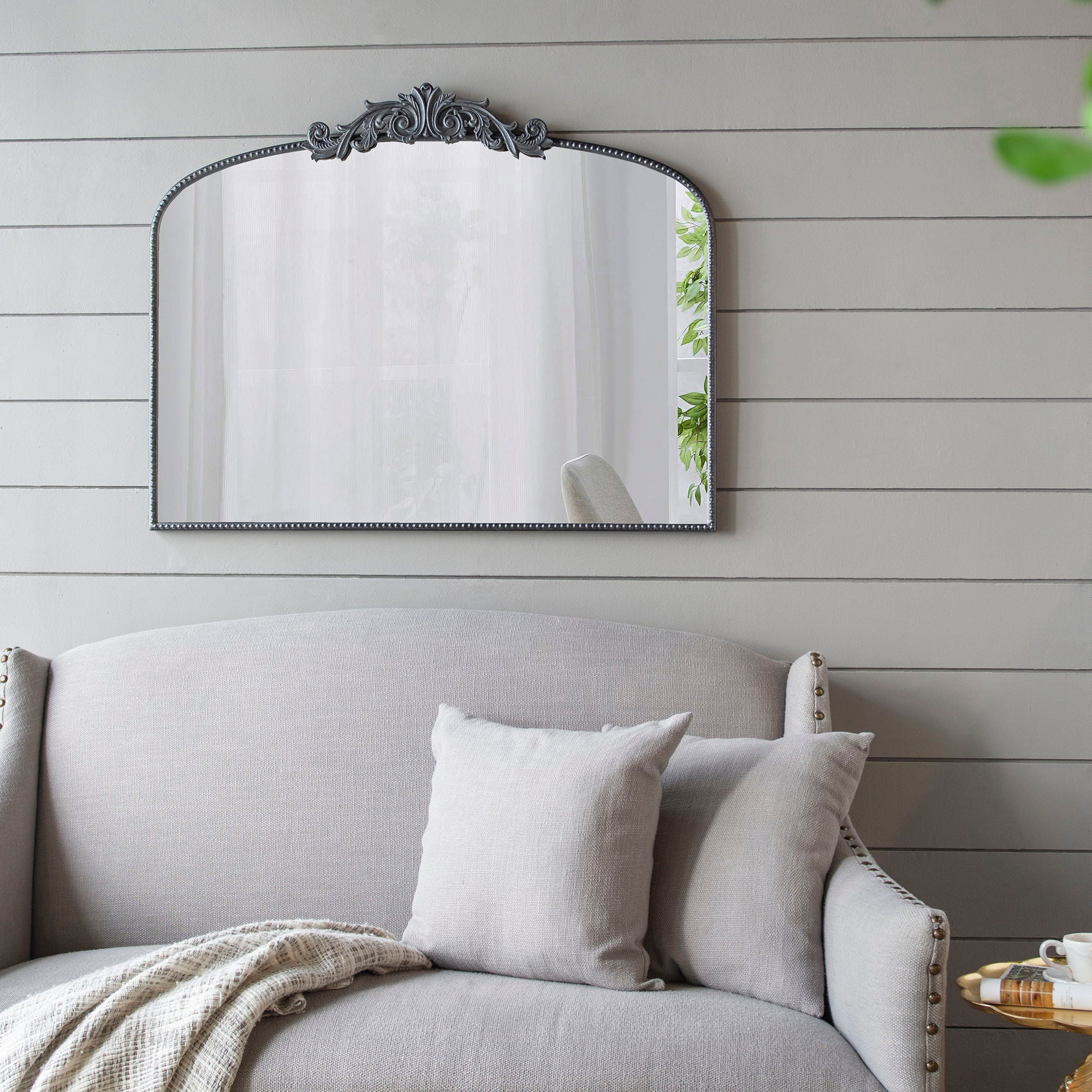 Arch Mirror, Baroque Inspired Wall Decor