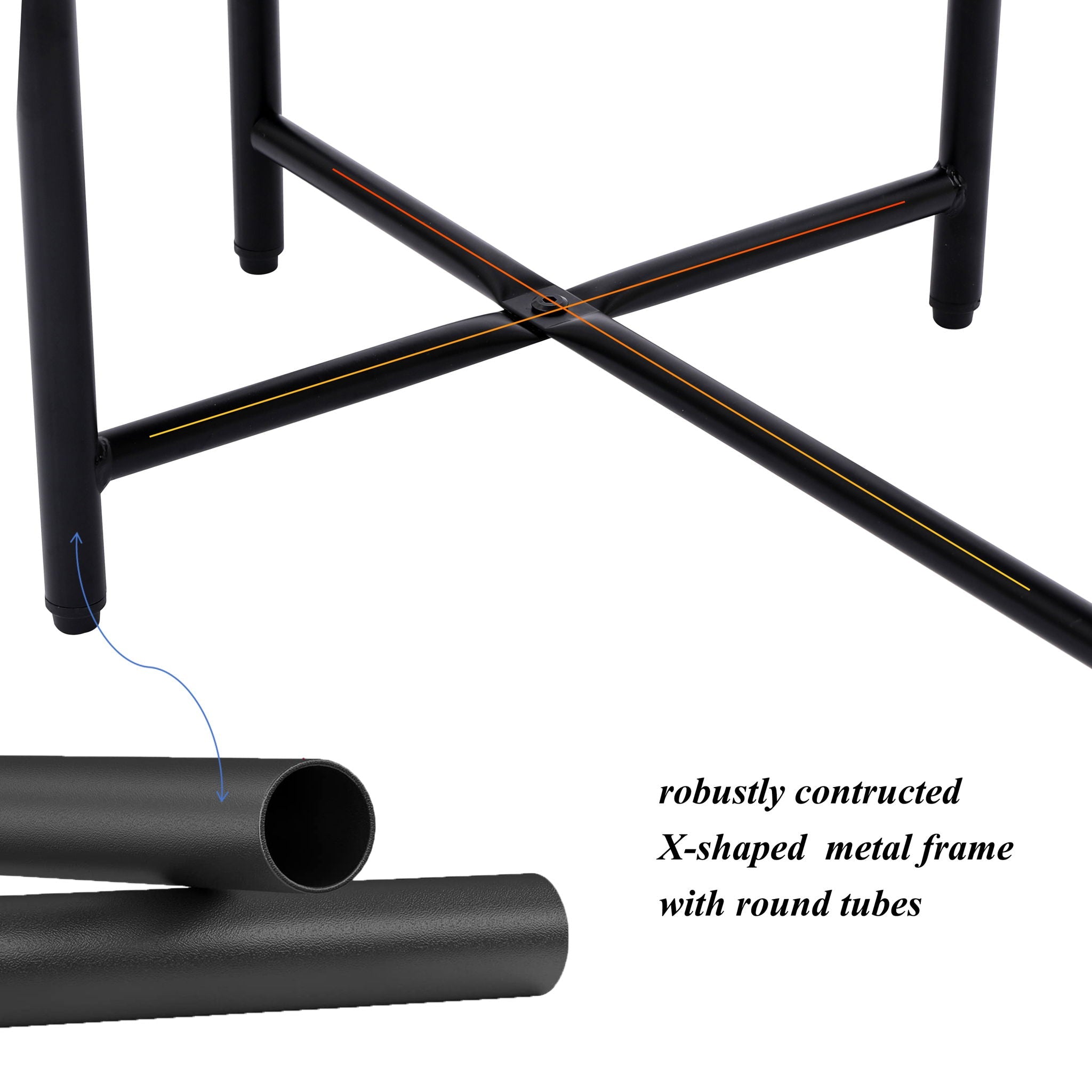 Round Coffee Table With Storage Tray 2 Tier