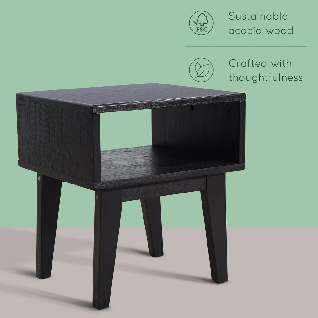 Serena Solid Wood Nightstand