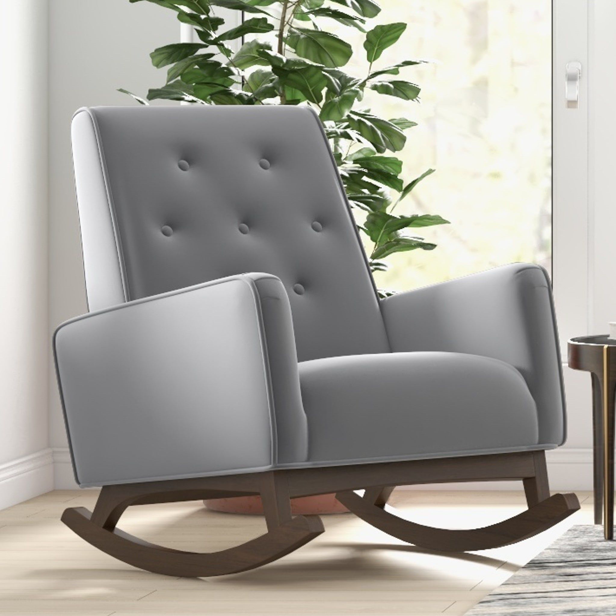 Solid Wood Rocking Chair