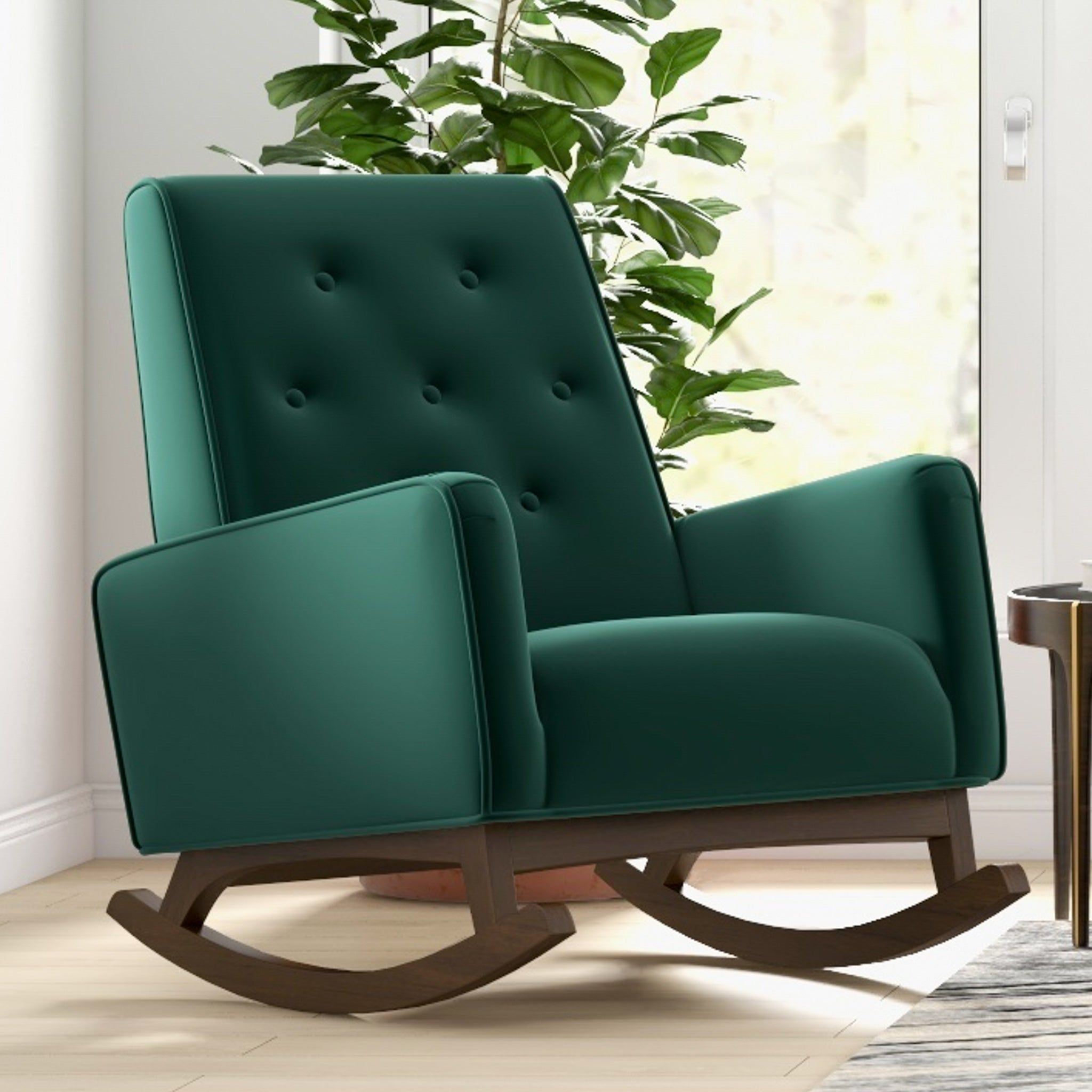 Solid Wood Rocking Chair