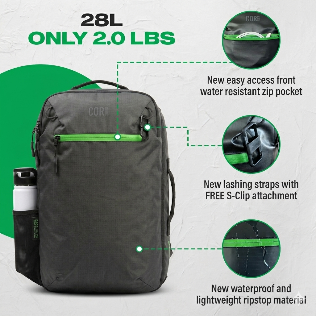Island Hopper 2.0 Travel Backpack –