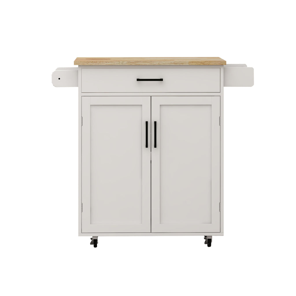 Kitchen Island Rolling Trolley Cart with 1 Drawer