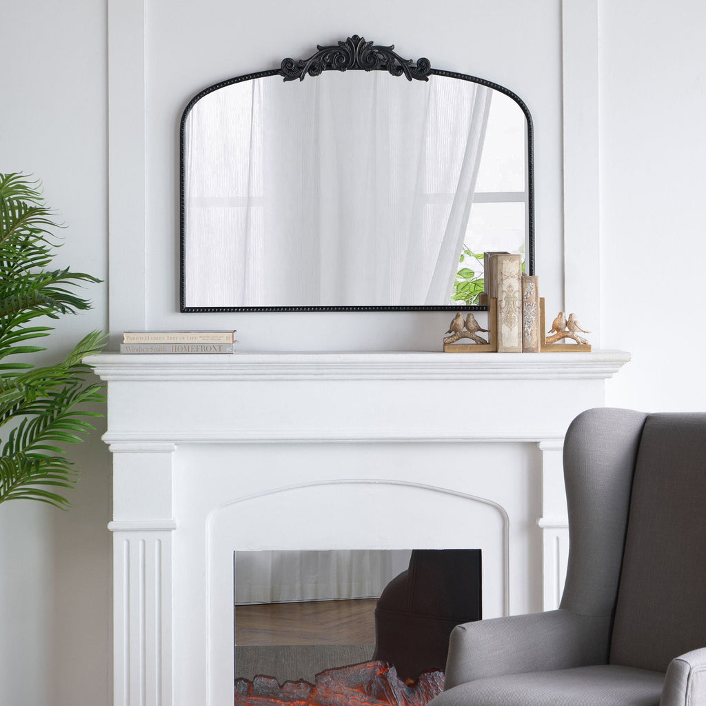 Arch Mirror, Baroque Inspired Wall Decor