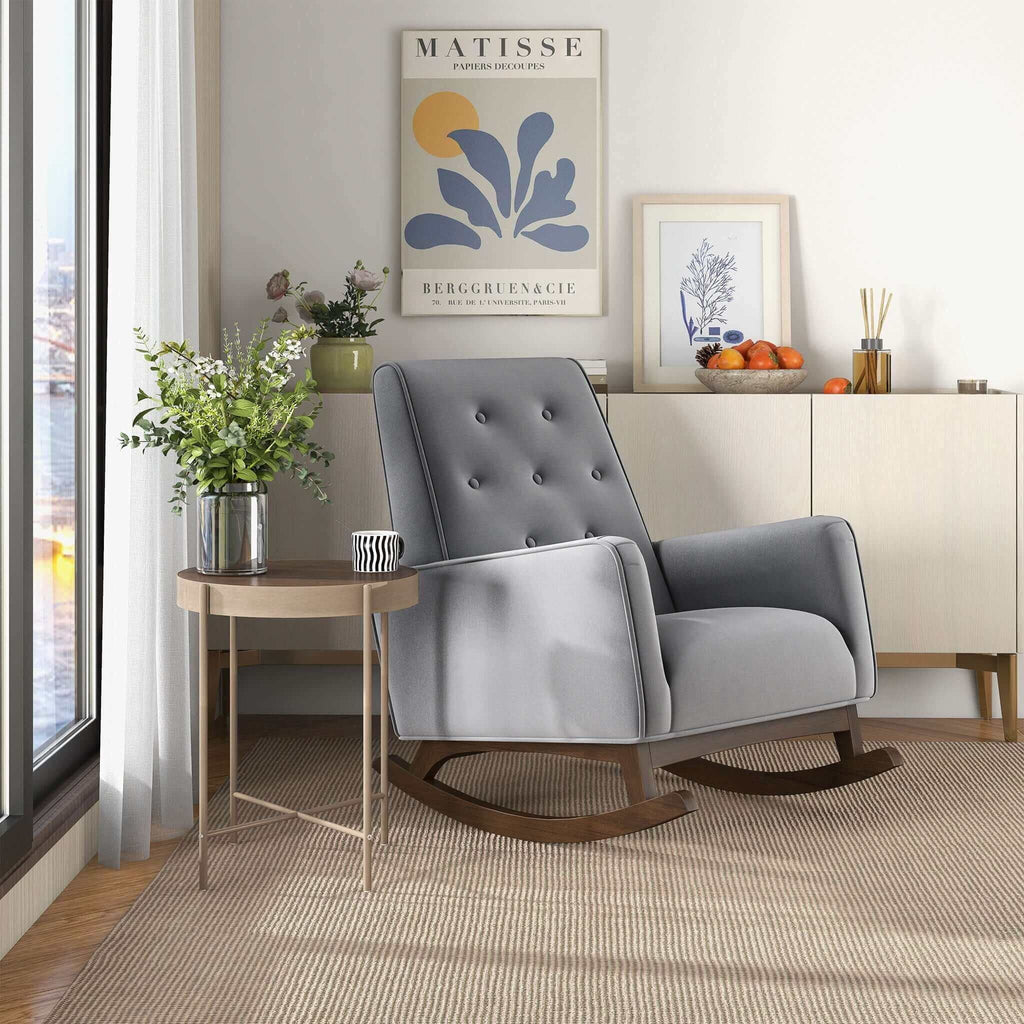 Solid Wood Rocking Chair