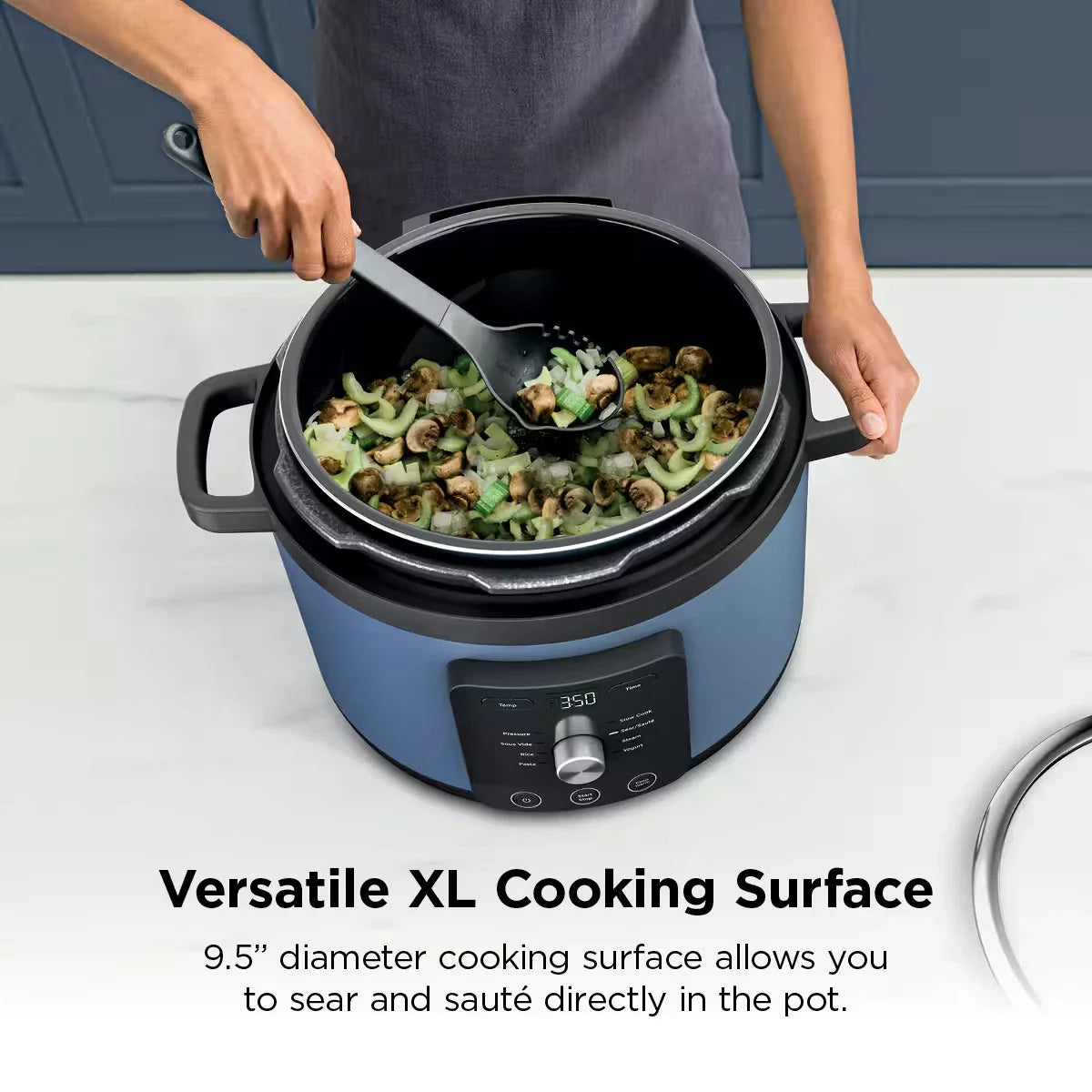 Ninja® 9-in-1 Pressure Cooker Blue Macaron