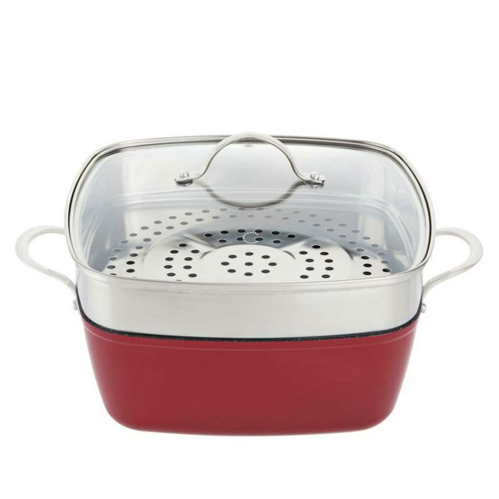 4-Piece: Curtis Stone Dura-Pan Chef Square
