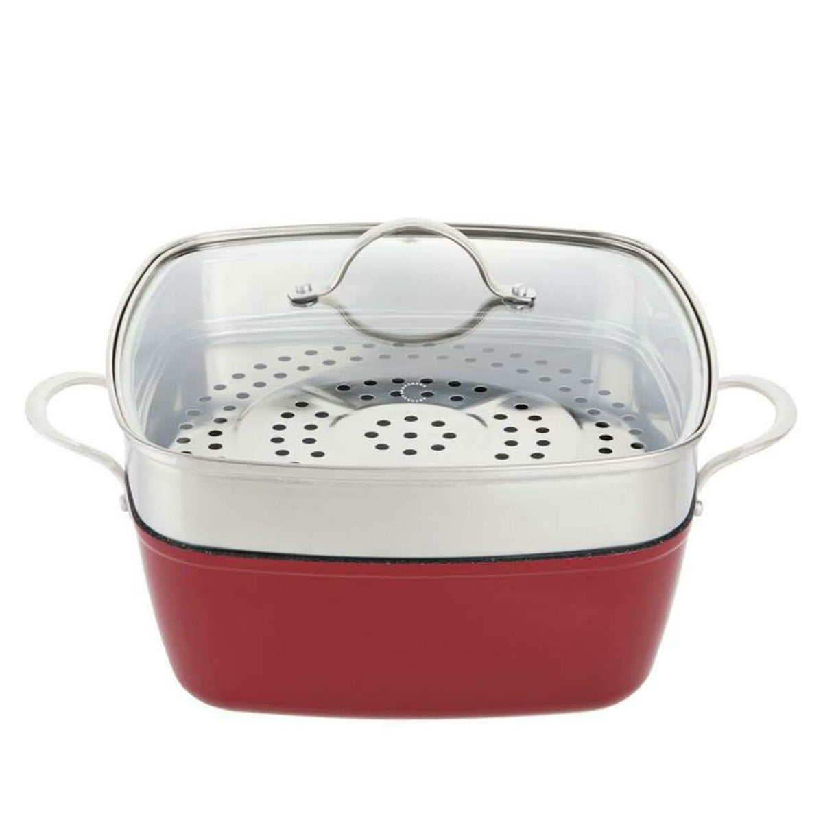 4-Piece: Curtis Stone Dura-Pan Chef Square