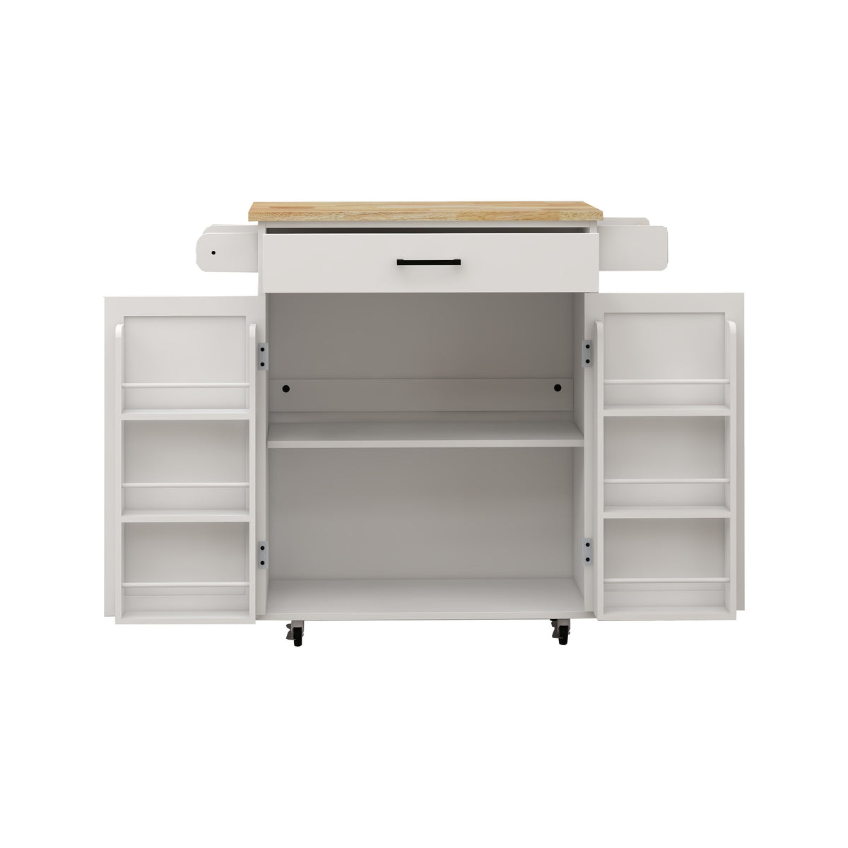 Kitchen Island Rolling Trolley Cart with 1 Drawer