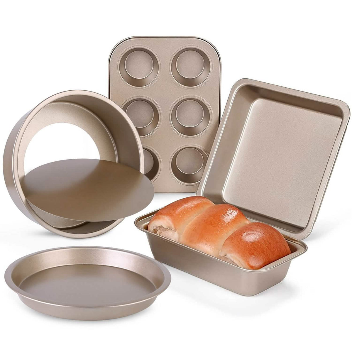 5-Piece: Nonstick Bakeware Set