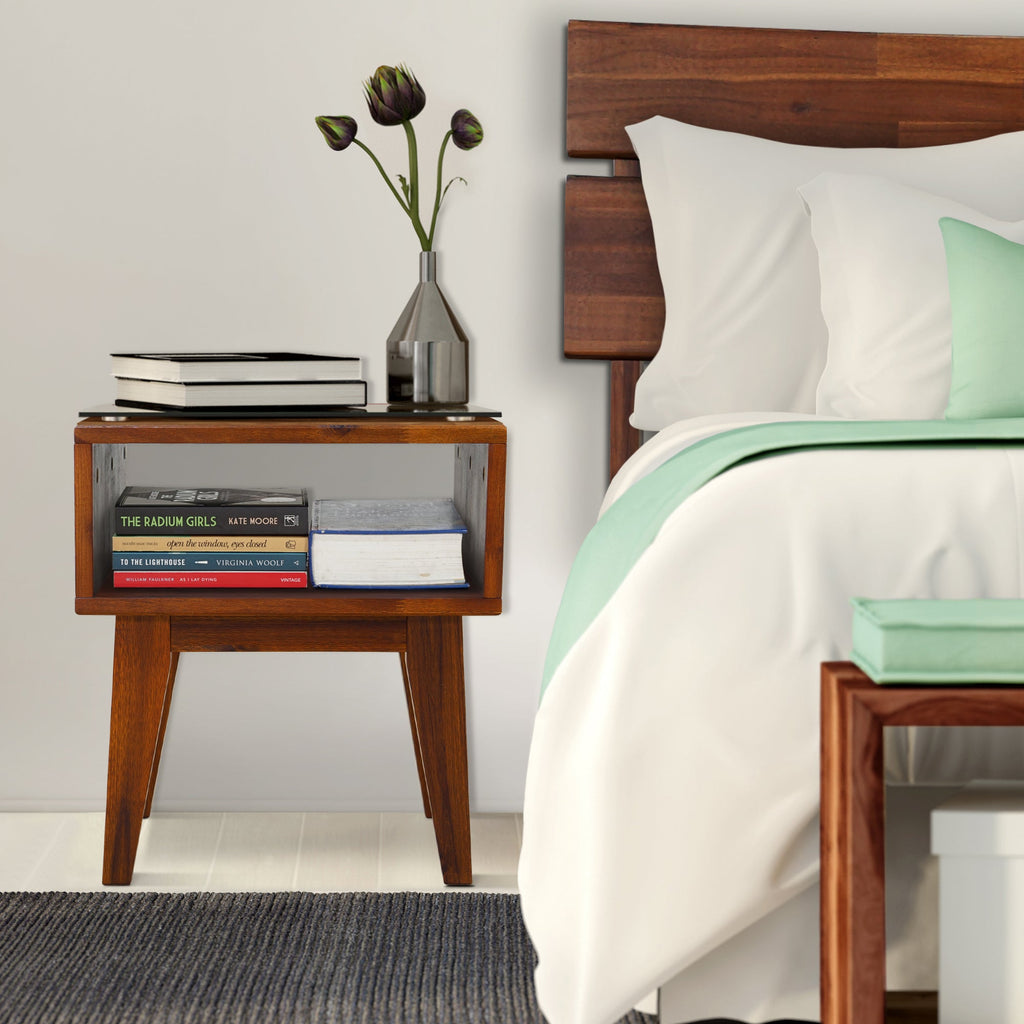 Serena Solid Wood Nightstand