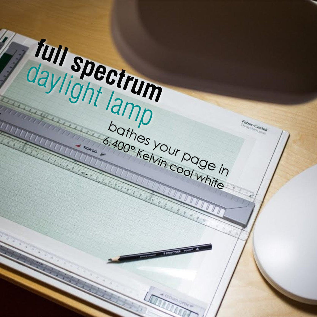 26"H LED Bright Reader  Grey