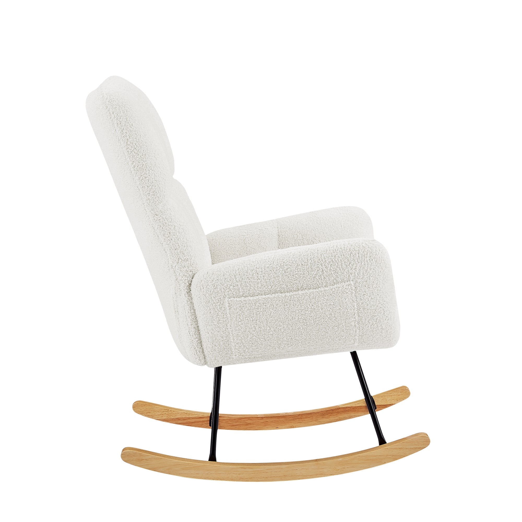 Teddy Fabric Rocking Chair