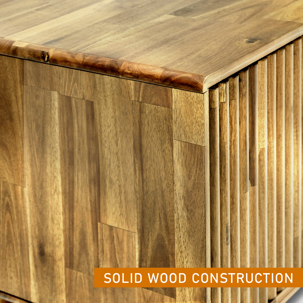 Bosk Solid Wood Storage Bench