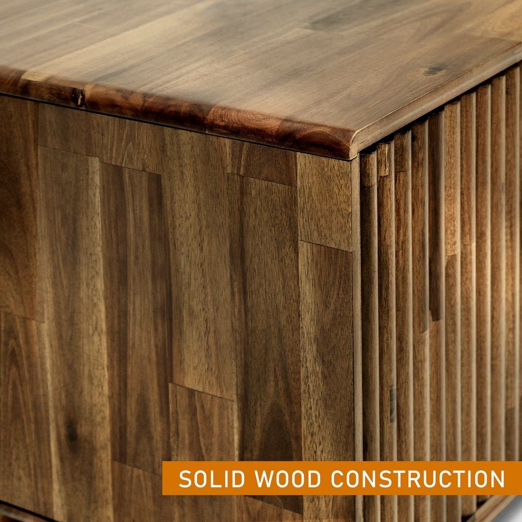 Bosk Solid Wood Storage Bench