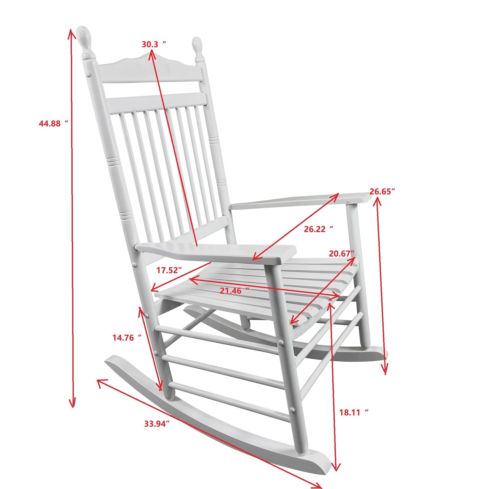 Adult Rocking Chair - Wood