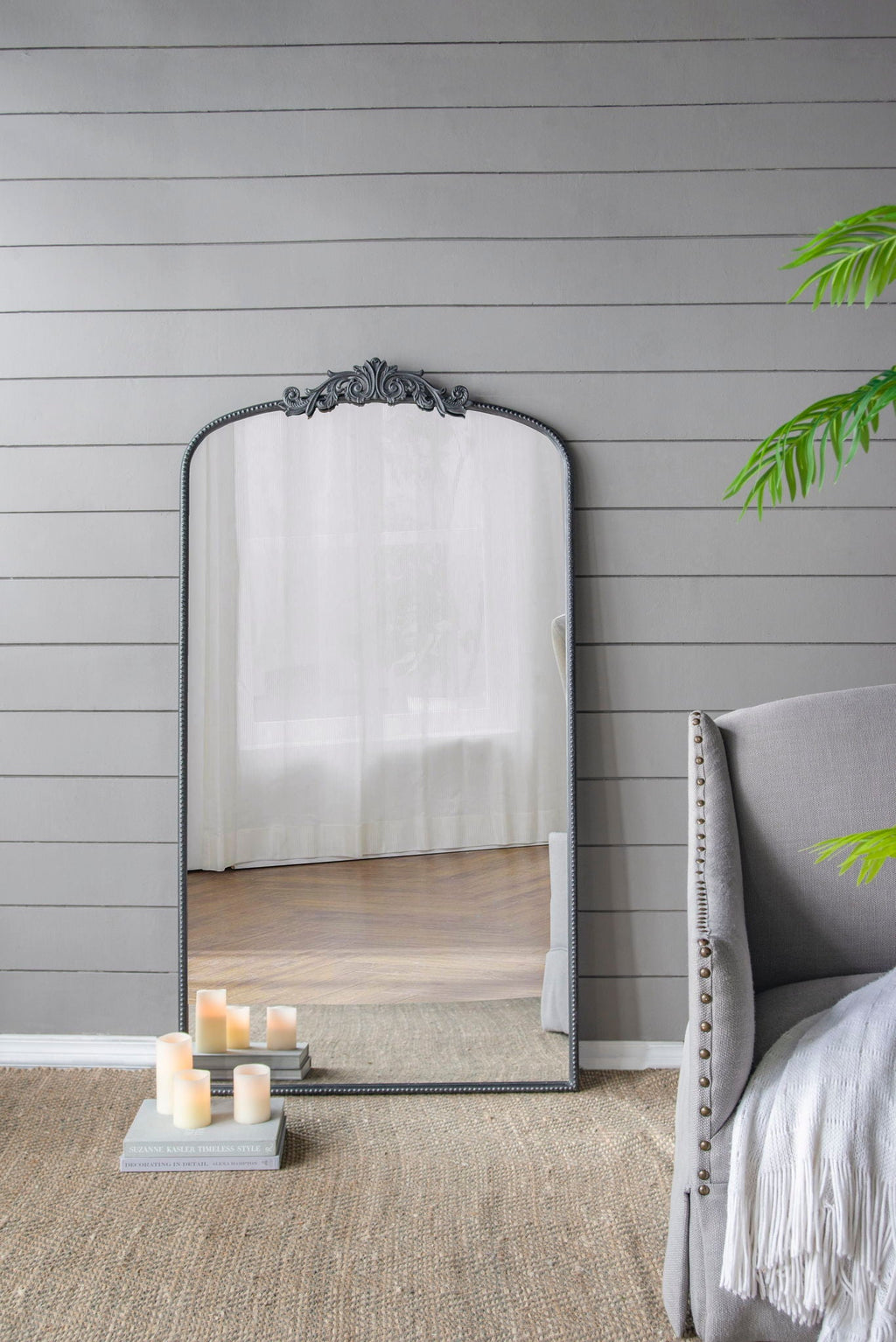 Arch Mirror, Baroque Inspired Wall Decor