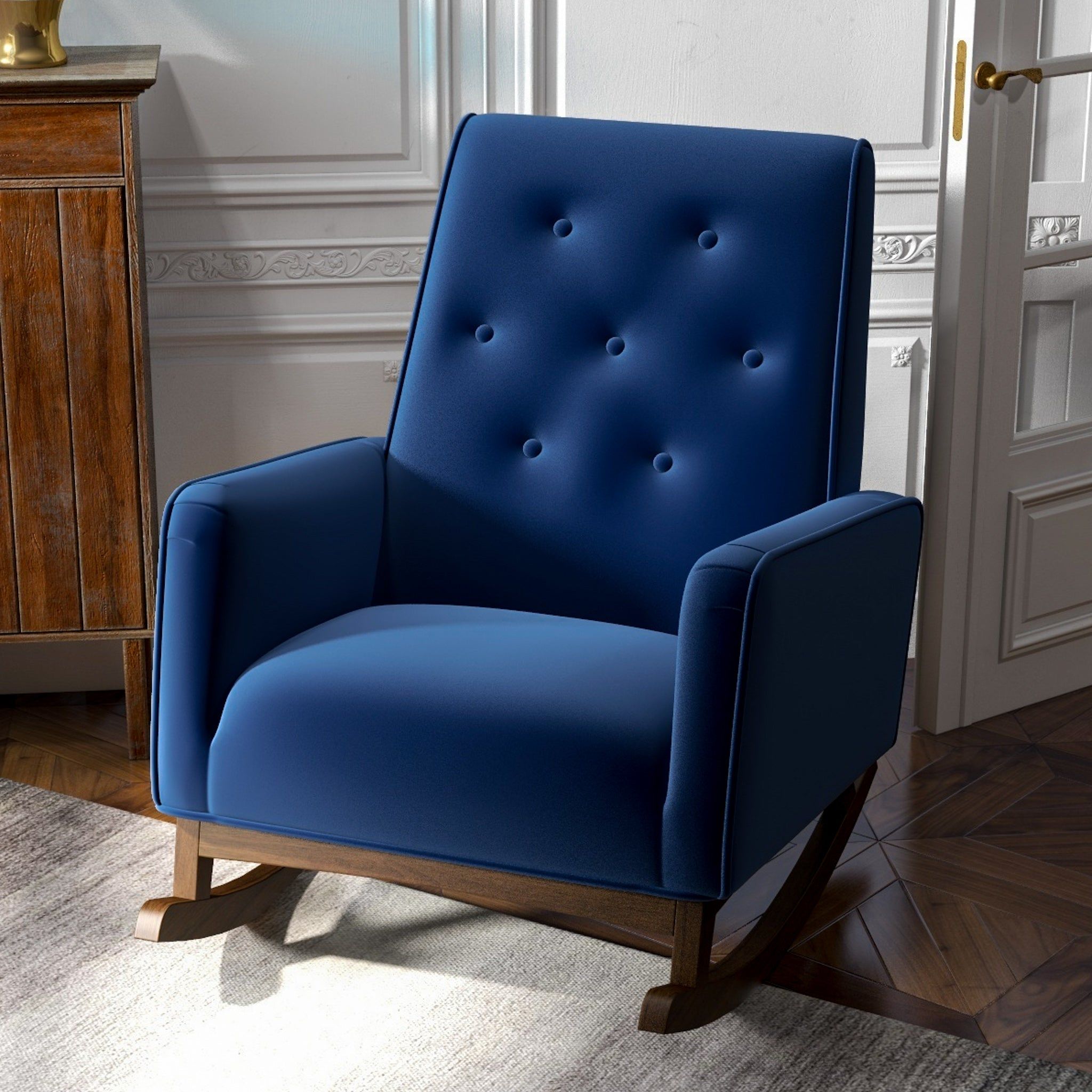 Solid Wood Rocking Chair