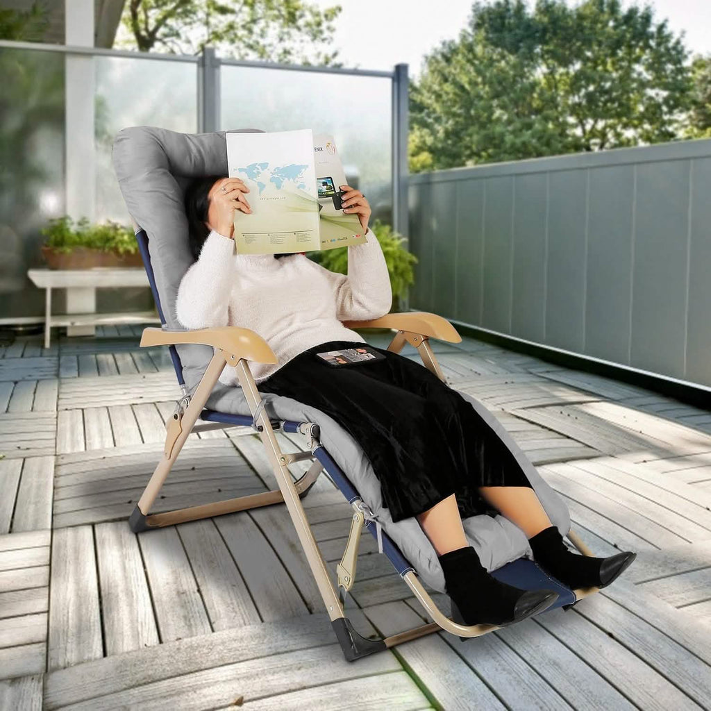 Chaise Lounger Cushion Recliner Rocking Chair Sofa