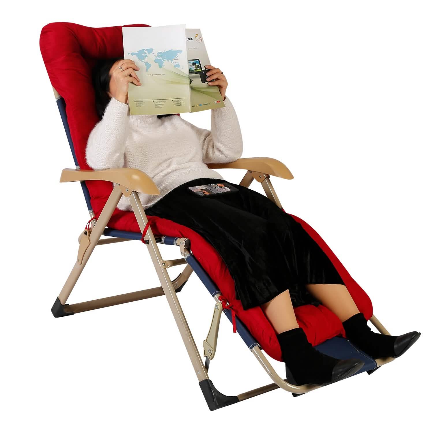 Chaise Lounger Cushion Recliner Rocking Chair Sofa