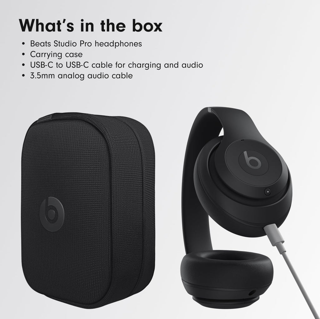 Premium Wireless Over-Ear Headphones, Active Noise Cancelling