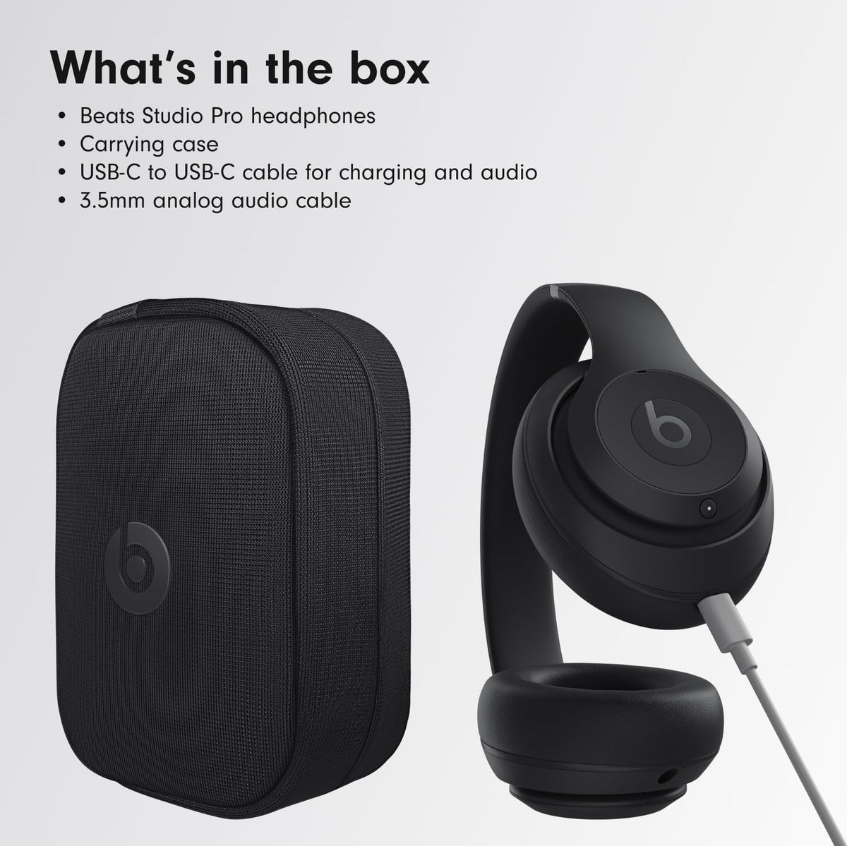 Premium Wireless Over-Ear Headphones, Active Noise Cancelling