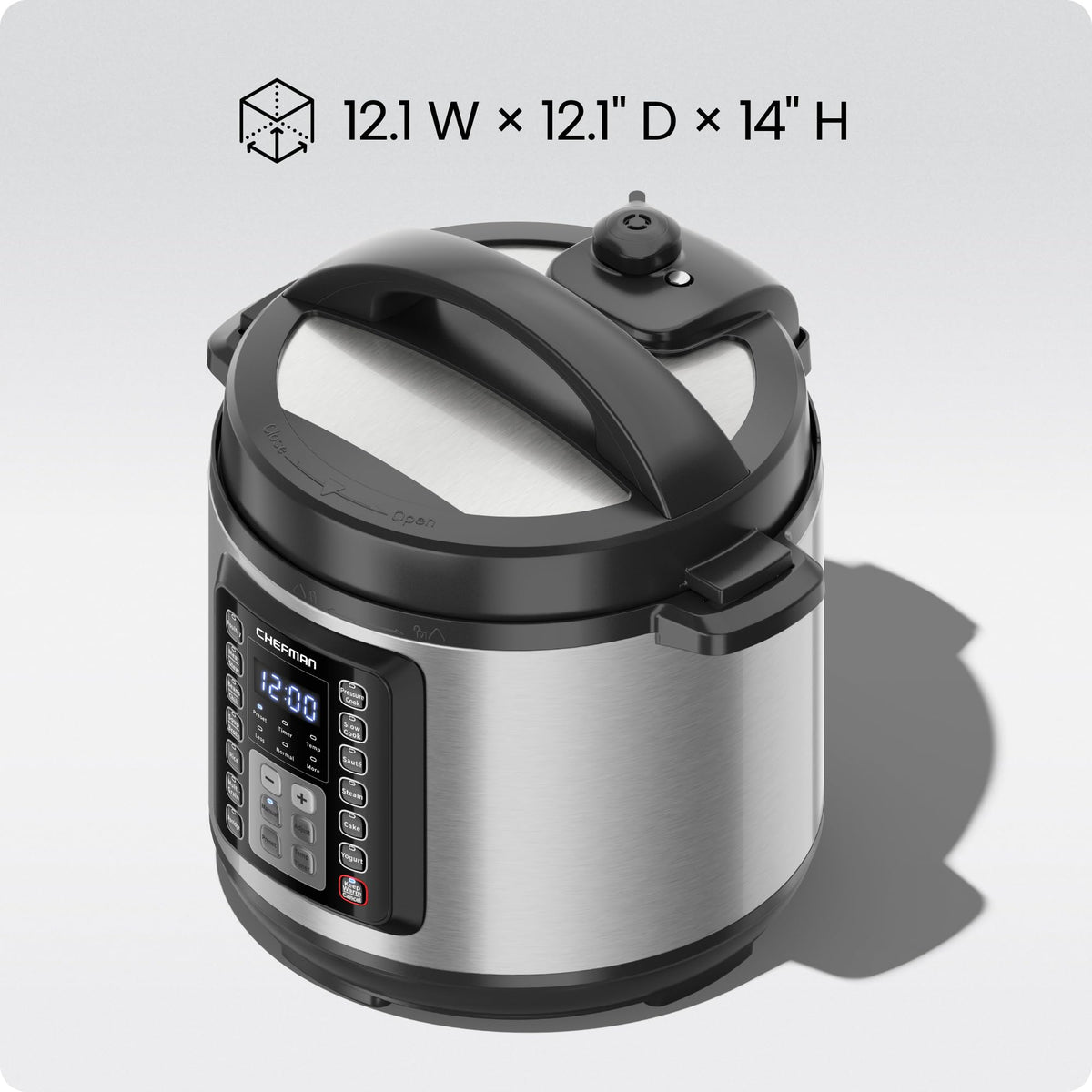 Chefman 13-in-1 Electric Pressure Cooker with Touchscreen Controls