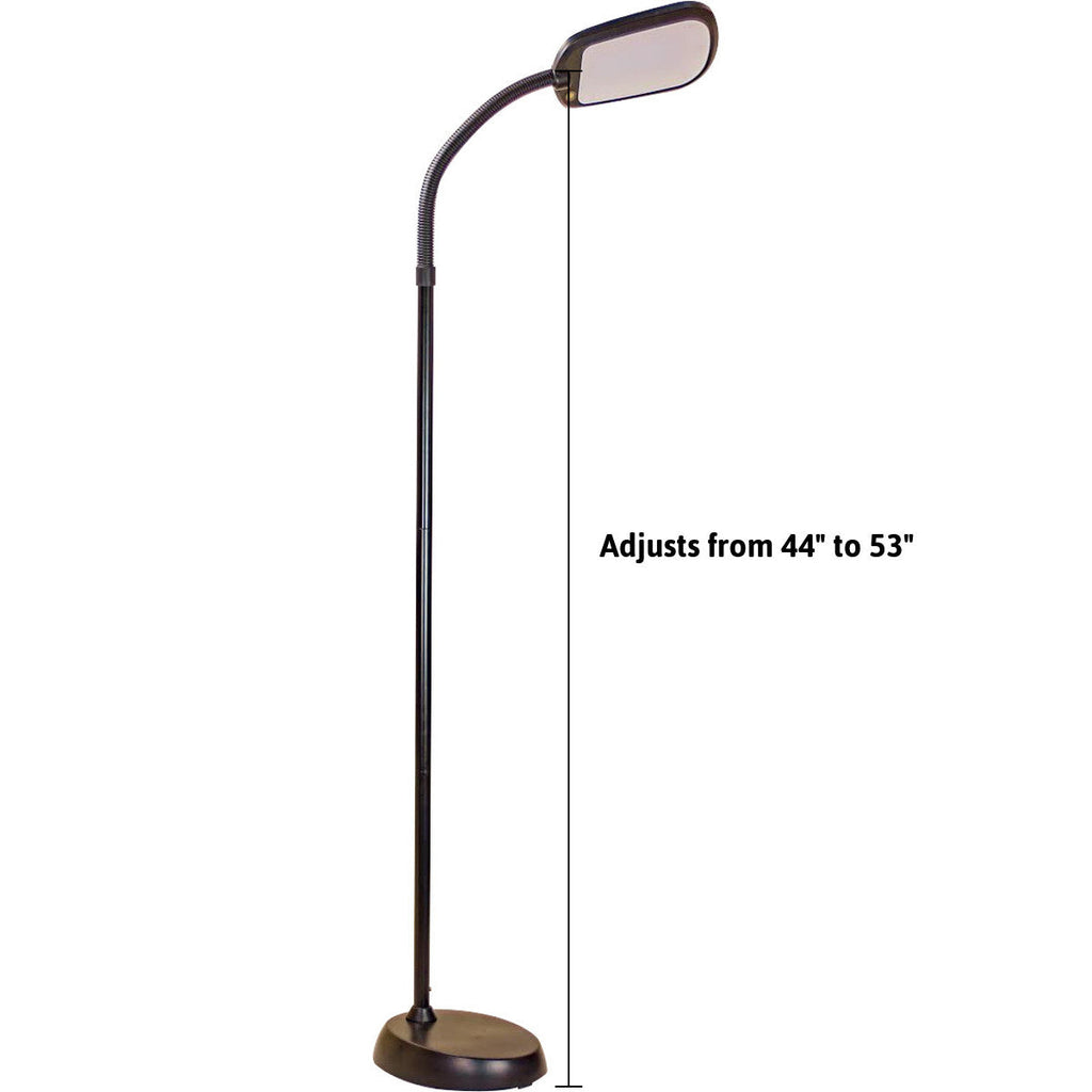 63"H Slim Design LED Bright Reader Natural Daylight Full Spectrum