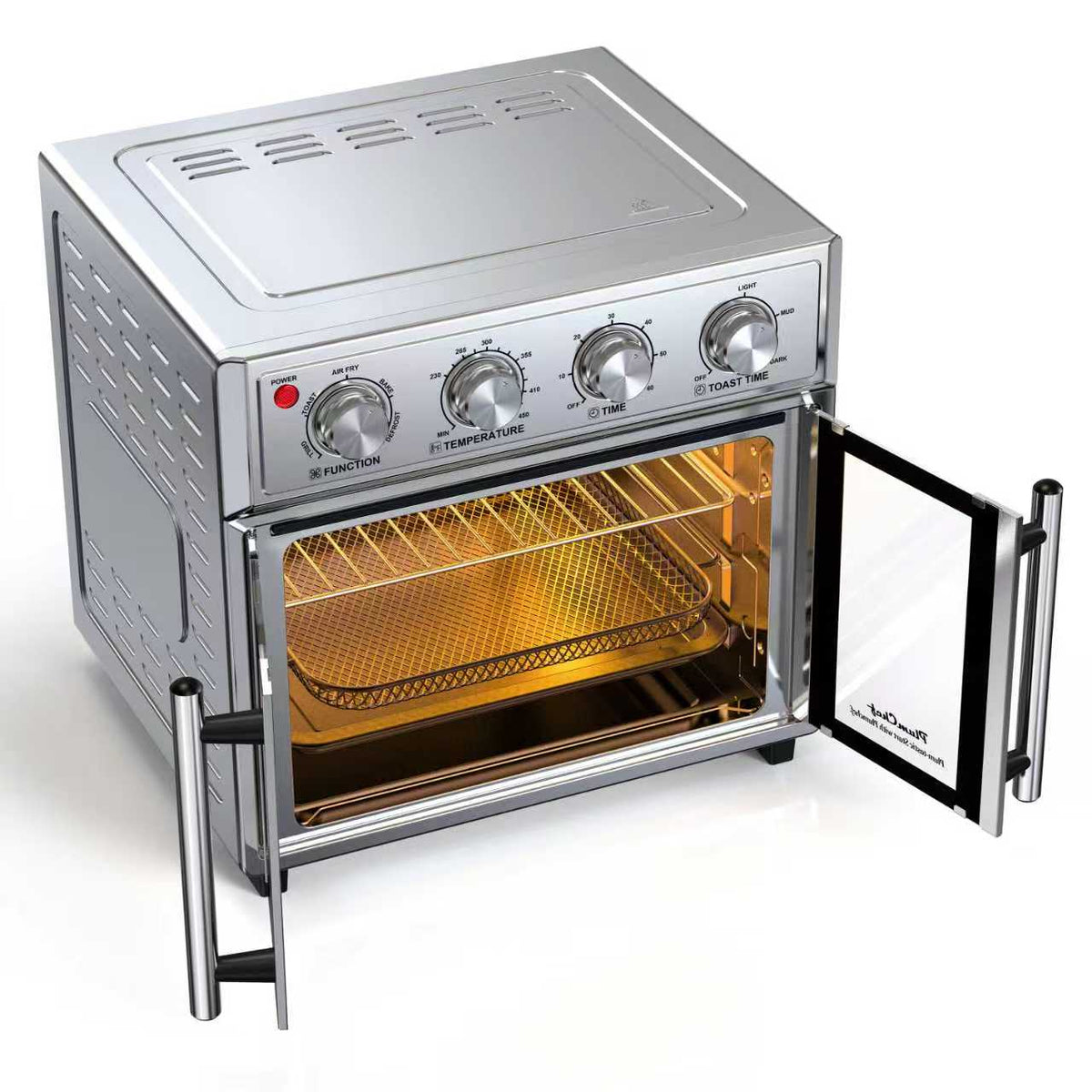 French Double-Door Air Fryer Convection Toaster Oven