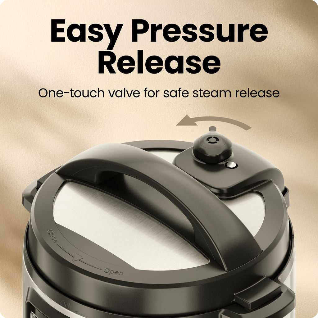 Chefman 13-in-1 Electric Pressure Cooker with Touchscreen Controls