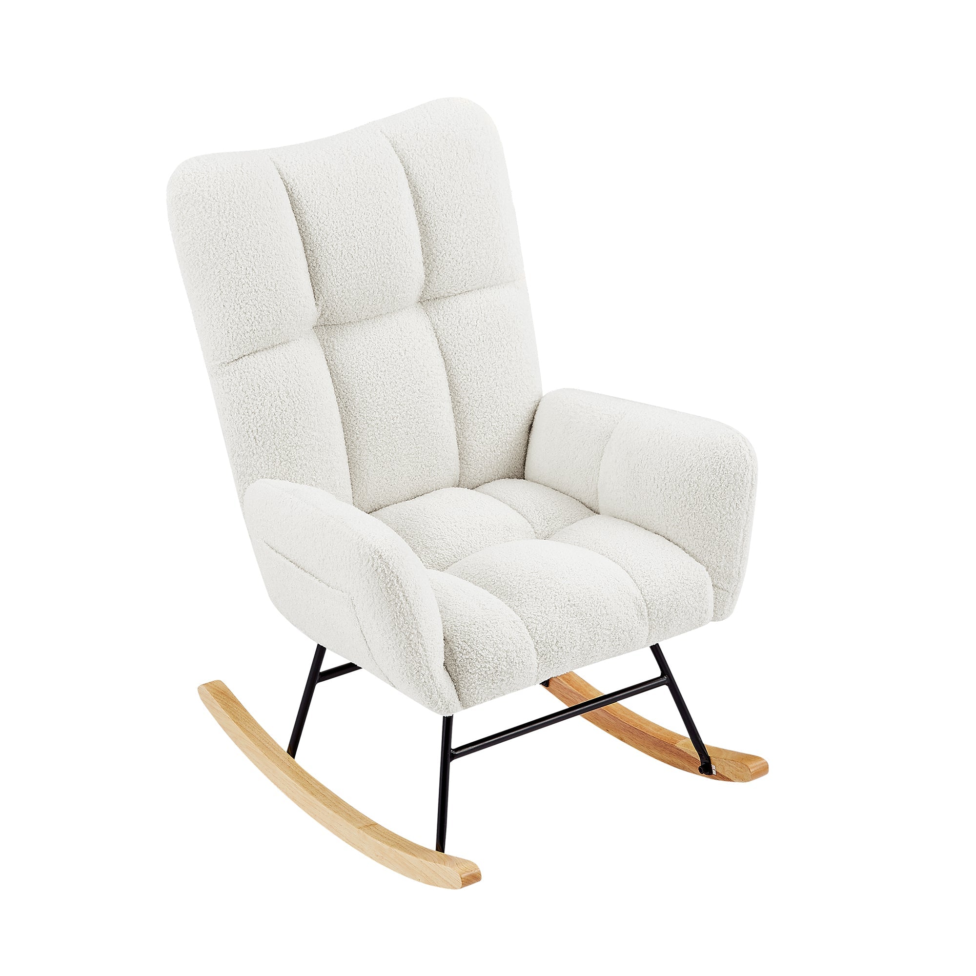 Teddy Fabric Rocking Chair