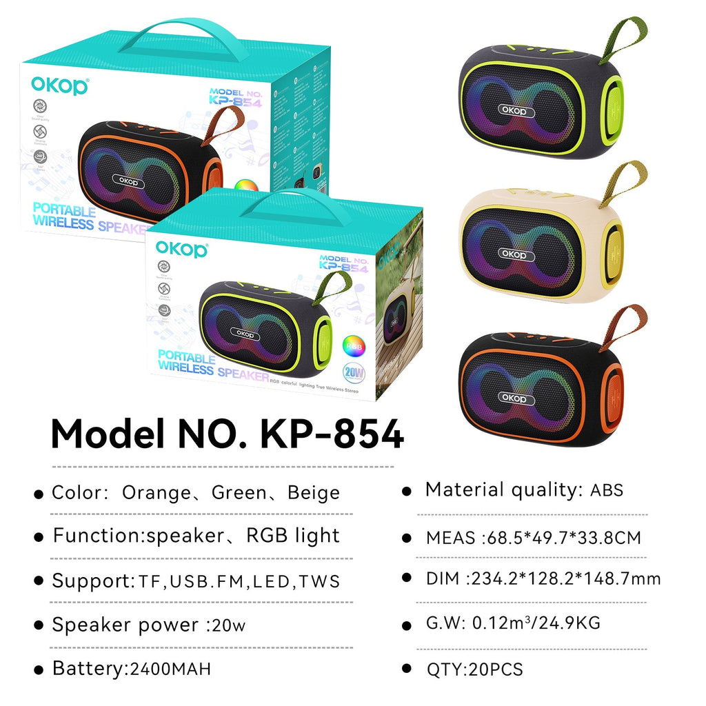 Wireless Bluetooth Speaker Portable Long Battery Life