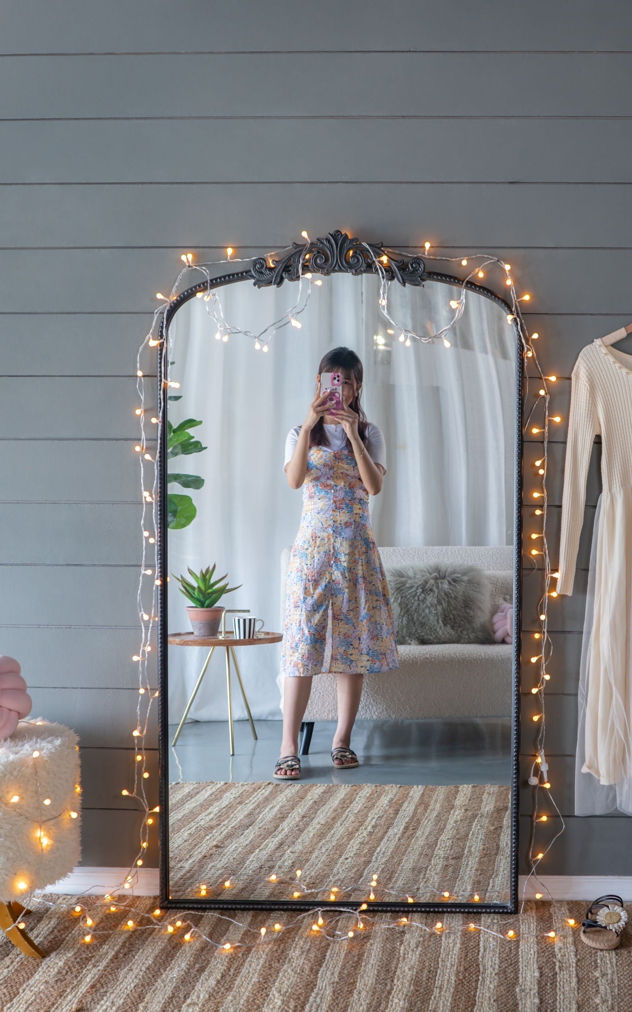 Arch Mirror, Baroque Inspired Wall Decor