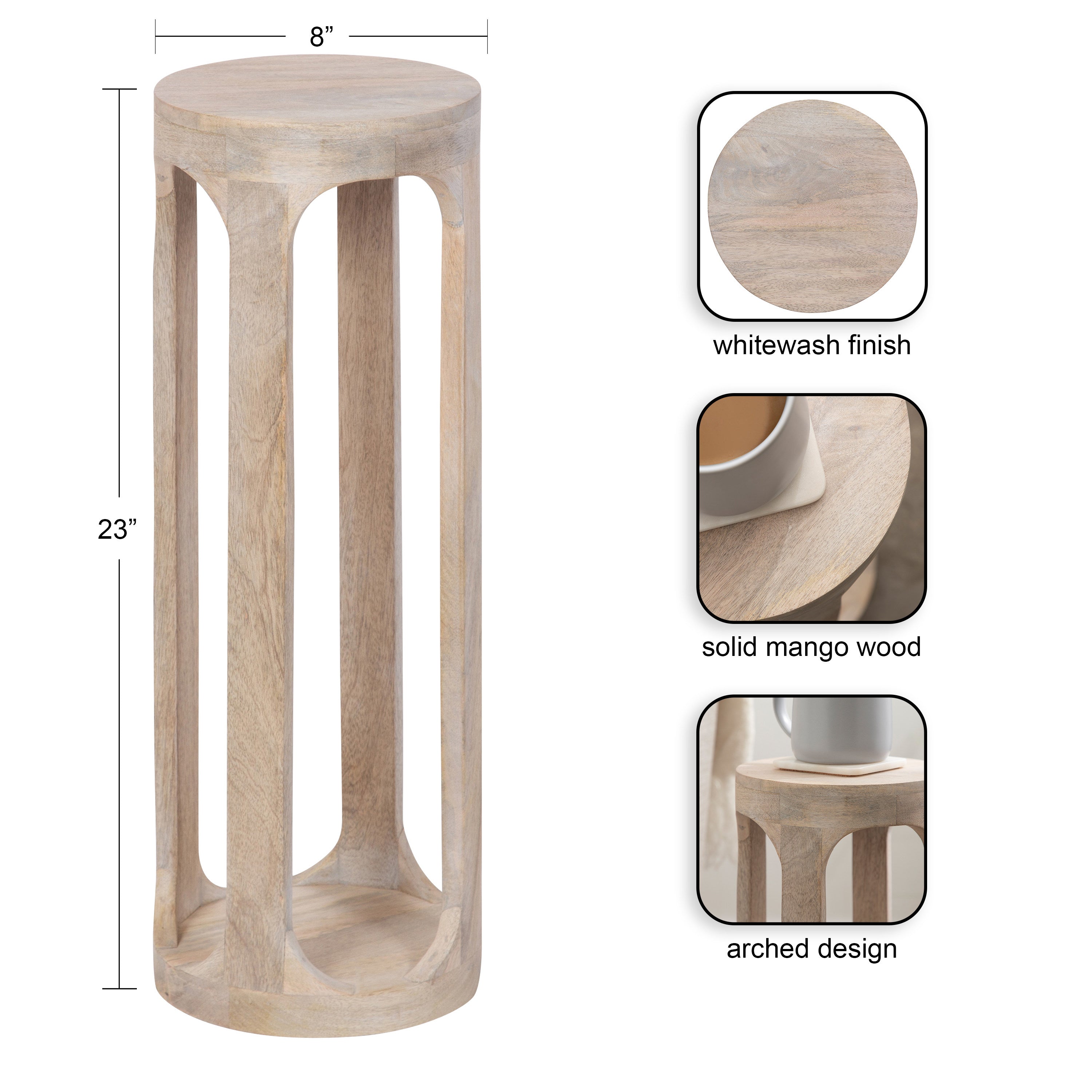 Dahl Wood Drink Table