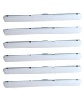 50"w Linear Vapor Tight 1-Light Integrated LED Light Strip [6 PACK]