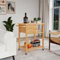 Bamboo Trolley Cart