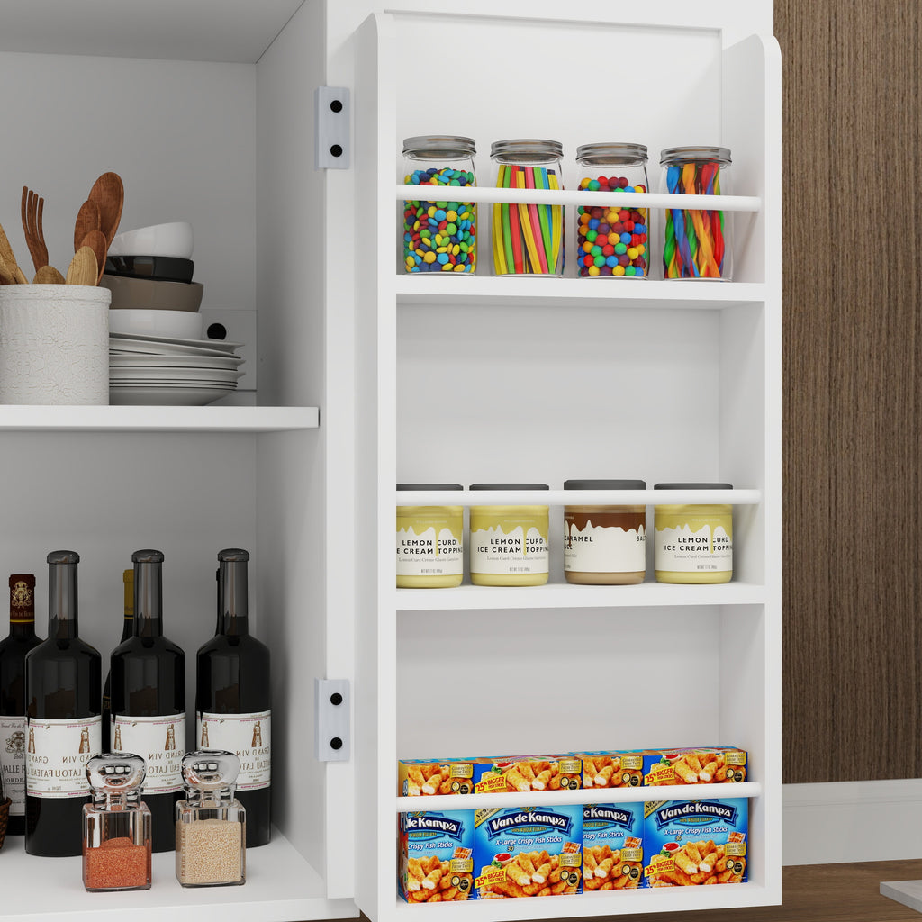Kitchen Island Rolling Trolley Cart with 1 Drawer