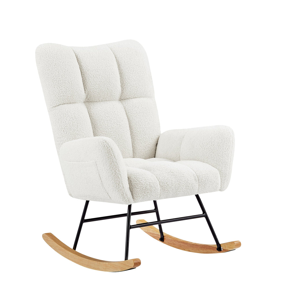 Teddy Fabric Rocking Chair