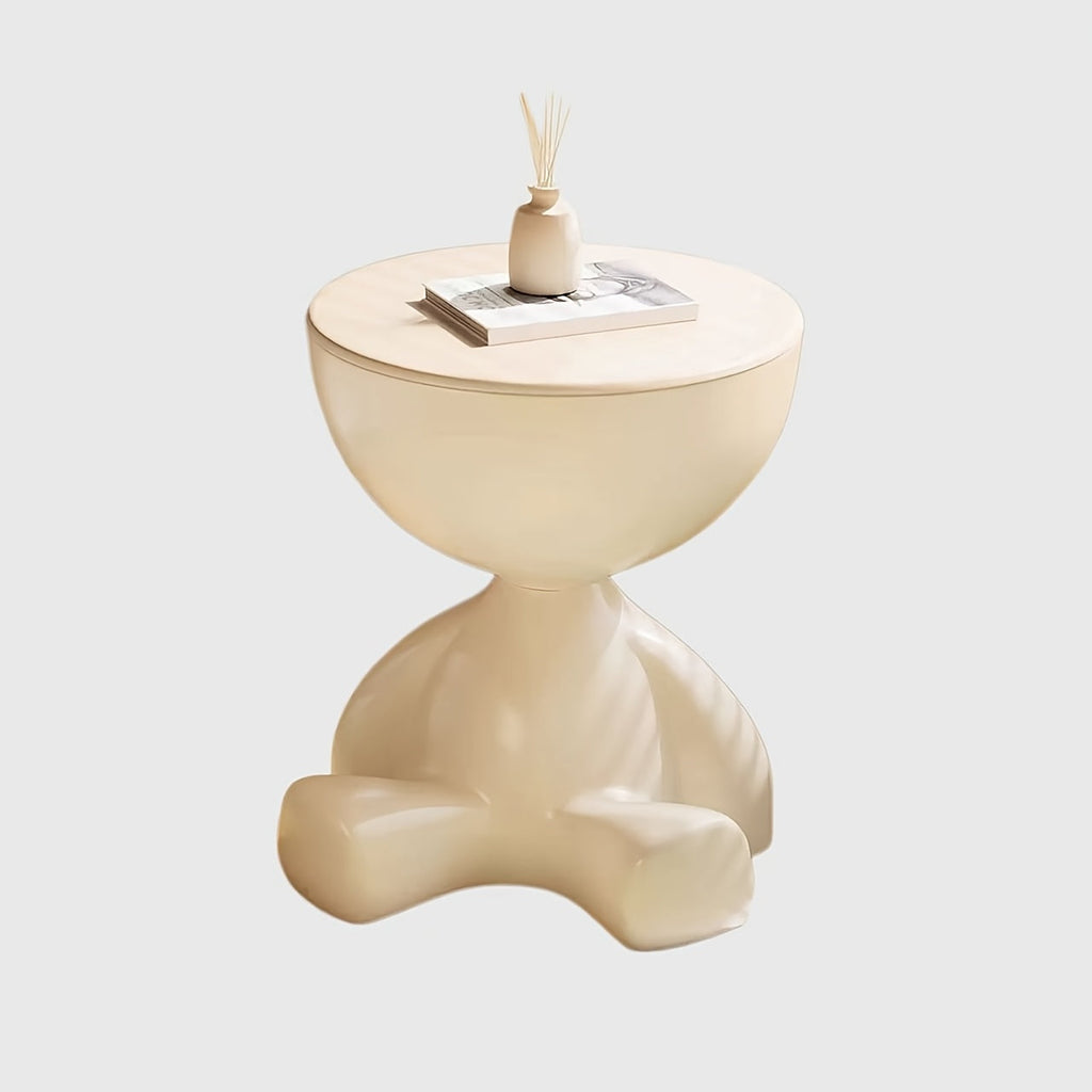 Bear Side Table with Storage
