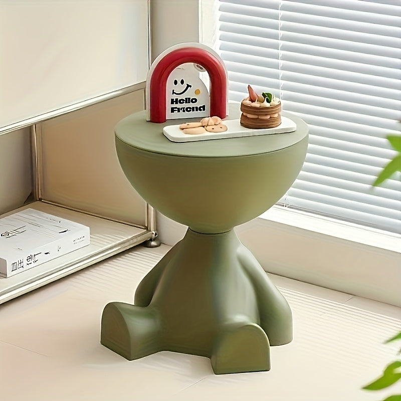 Bear Side Table with Storage