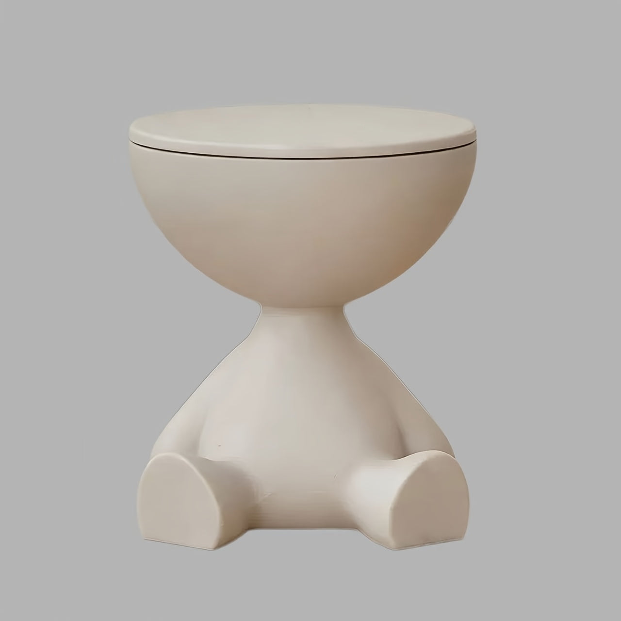 Bear Side Table with Storage