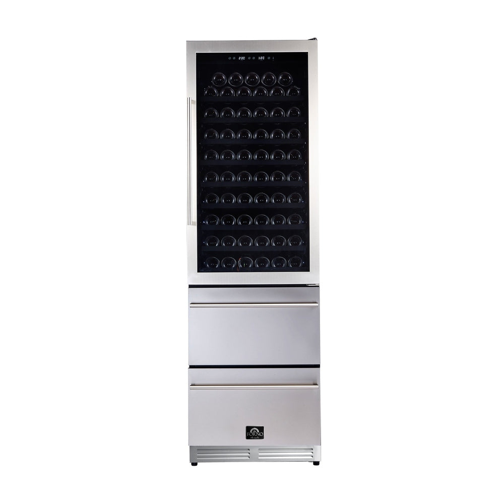 Forno Azienda 24-Inch Dual Temperature Zone Wine Coole