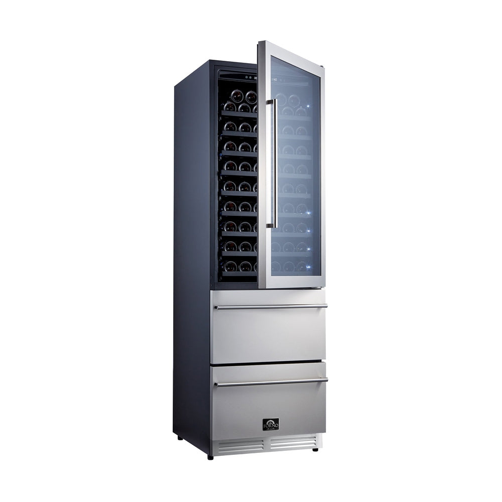 Forno Azienda 24-Inch Dual Temperature Zone Wine Coole