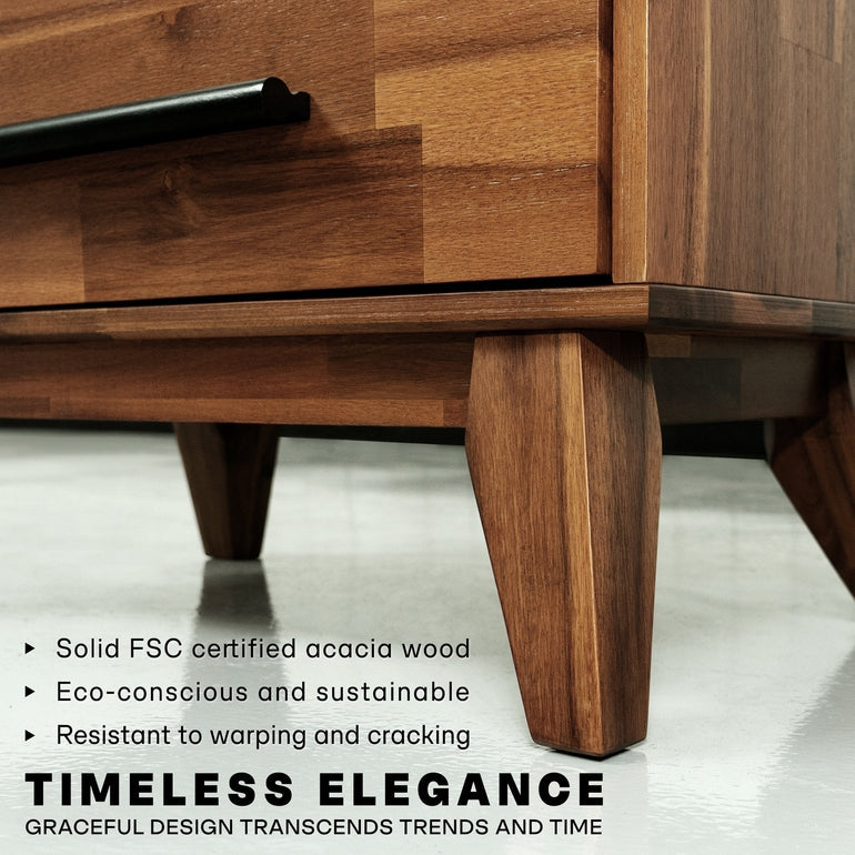Linea Solid Wood Dresser
