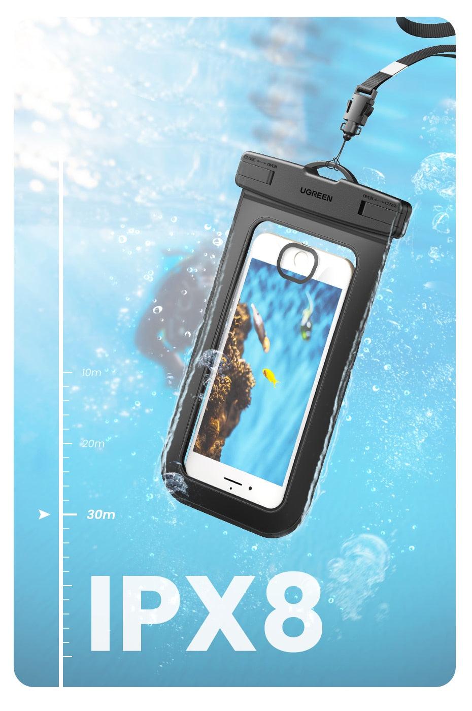 IPX8 Waterproof Phone Case Bag For iPhone