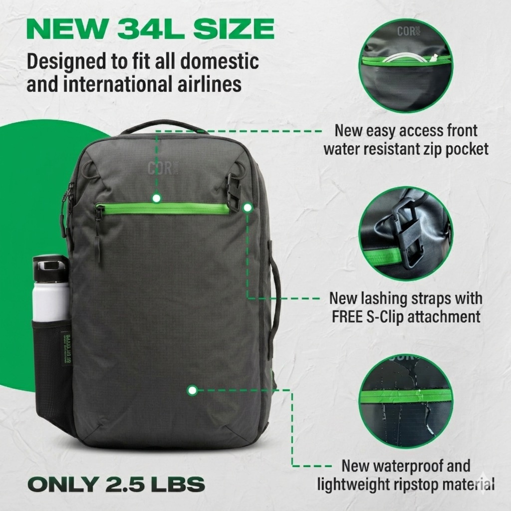 Island Hopper 2.0 Travel Backpack –