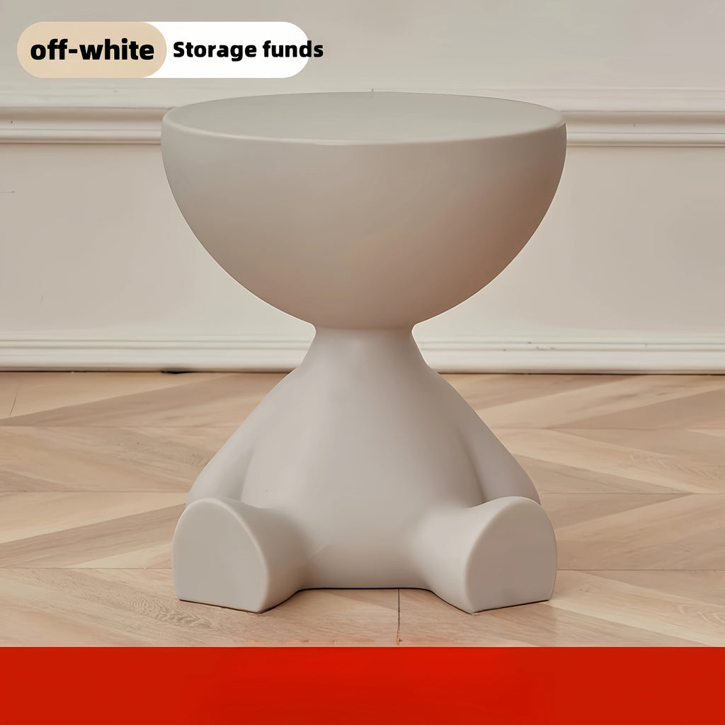 Bear Side Table with Storage